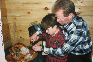 Carving the Turkey